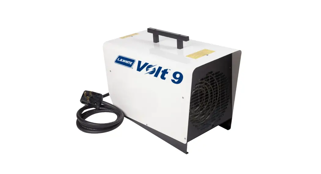 L B White Volt 9 Electric Fan Heater Owner's Manual L B White Volt 9 Electric Fan Heater Owner's Manual