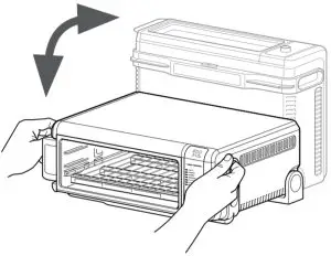 Flip Up and Away Storage