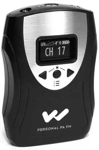 WILLIAMS SOUND PPA T46 Personal PA 72-76 MHz Body Pack Transmitter
