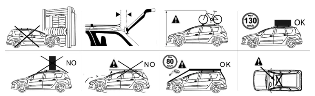 Green-Valley-EASY-ONE-EVO-Roof-Bars-Roof-Rack-Evo-Compatible-With-Fiat-FIG-1