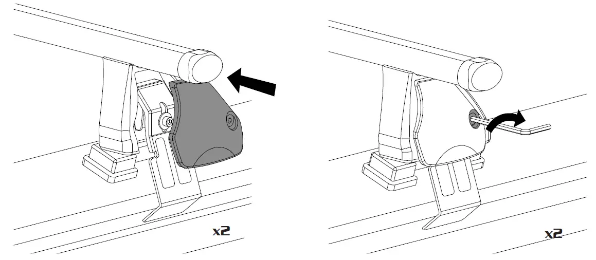 Green-Valley-EASY-ONE-EVO-Roof-Bars-Roof-Rack-Evo-Compatible-With-Fiat-FIG-14