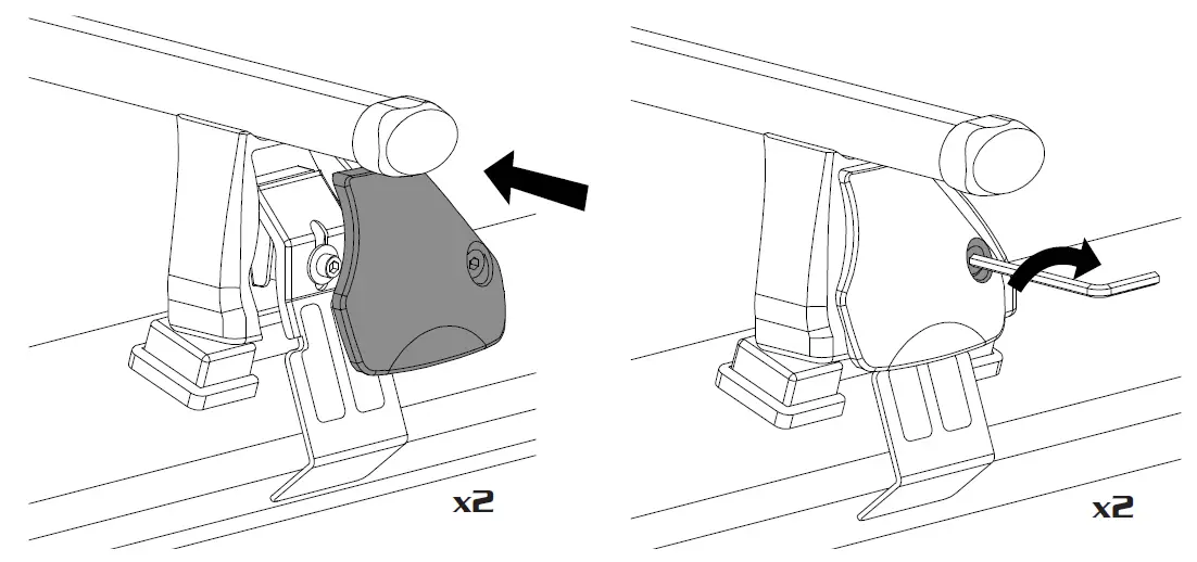 Green-Valley-EASY-ONE-EVO-Roof-Bars-Roof-Rack-Evo-Compatible-With-Fiat-FIG-18