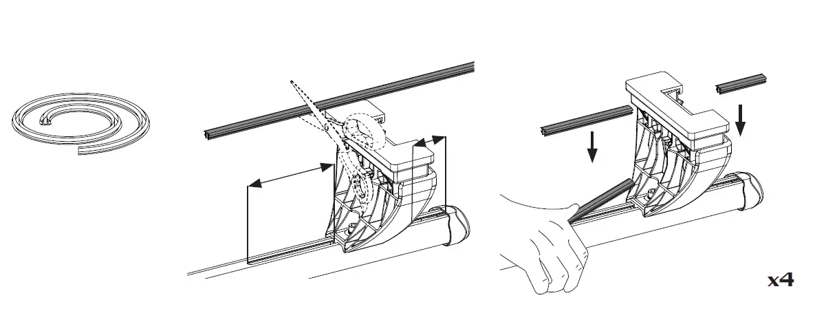 Green-Valley-EASY-ONE-EVO-Roof-Bars-Roof-Rack-Evo-Compatible-With-Fiat-FIG-8