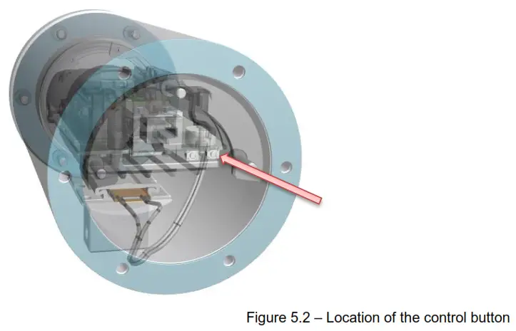 SAMCON RoughCam IPM3016 Robust CCTV Network Camera - Figure 4.3 – control button