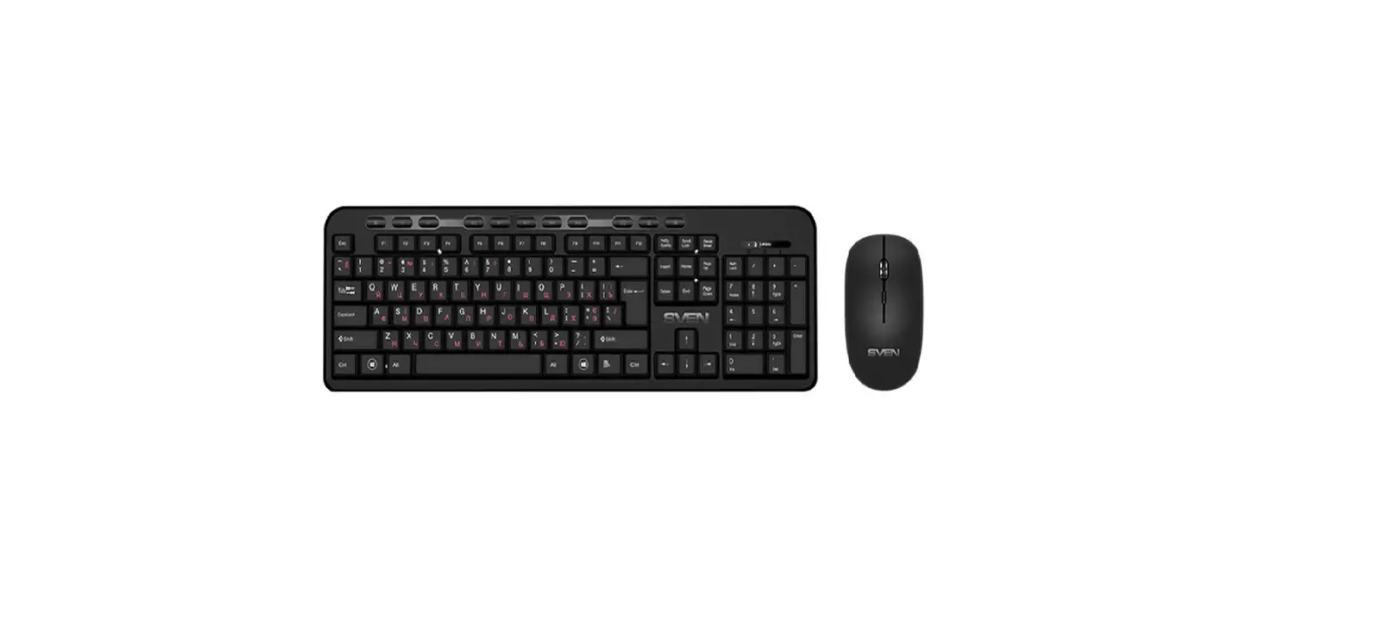 Sven Kb-c3200w Keyboard Plus Mouse Wireless Combo Set User Manual