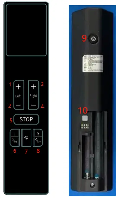 RF411A-8 Remote Control