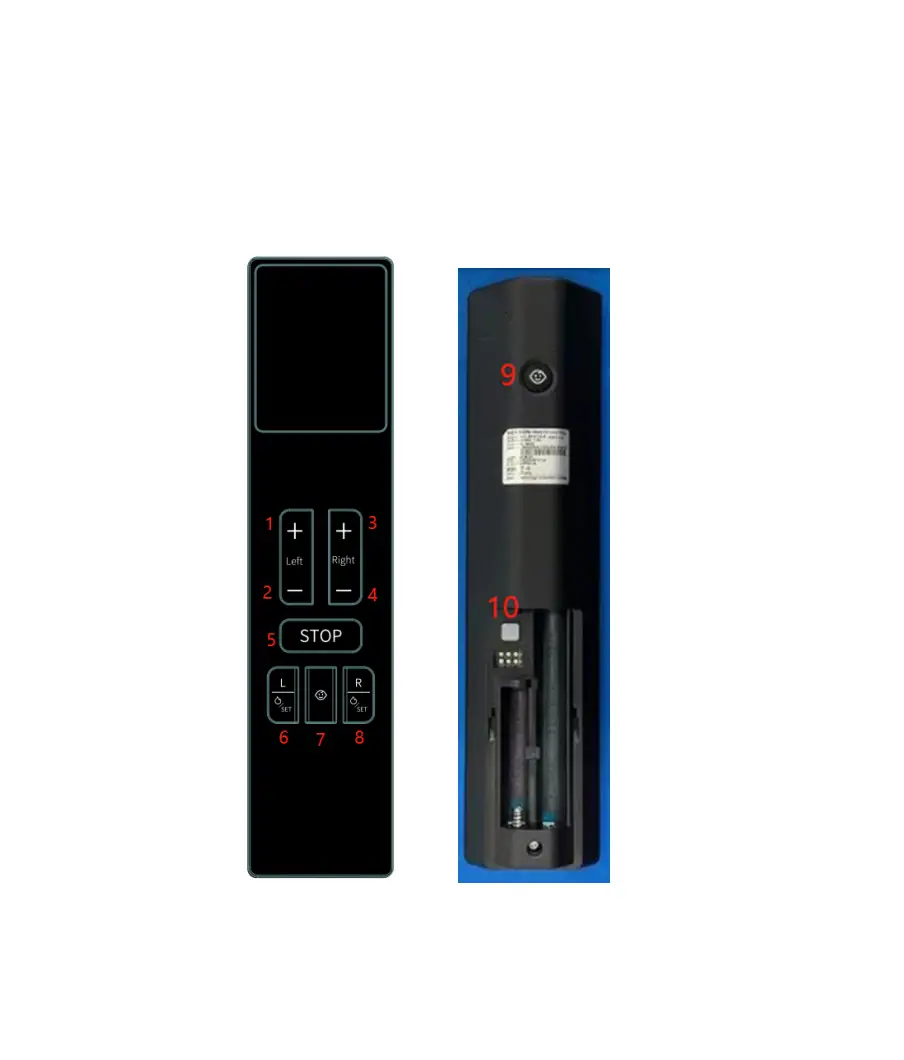 Okin Rf411a-8 Remote Control User Manual Okin Rf411a-8 Remote Control User Manual