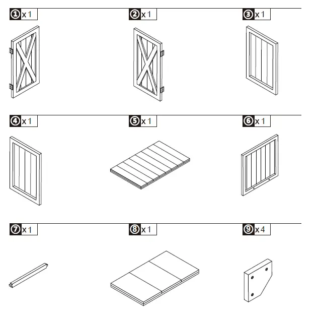 WELLFOR-GT-HPY-3744CF-2.5 x 2-Feet-Outdoor-Wooden-Storage-Cabinet-with-Double-Doors-Brown-01