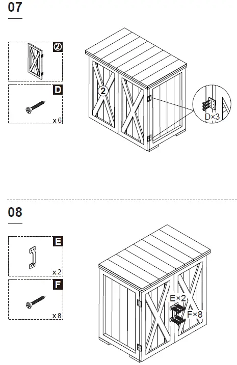 WELLFOR-GT-HPY-3744CF-2.5 x 2-Feet-Outdoor-Wooden-Storage-Cabinet-with-Double-Doors-Brown-06