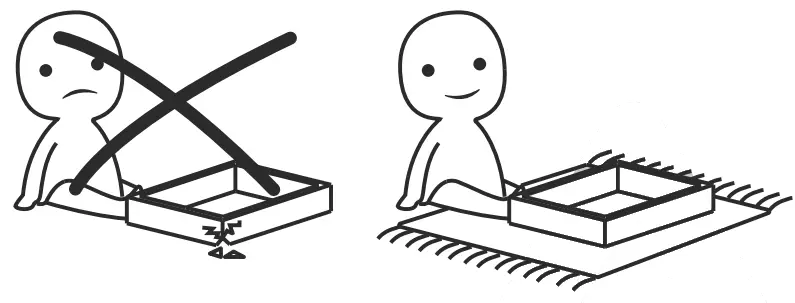 FUFU GAGA LJY-SJT0034-01 Makeup Vanity Set with LED Lights and Mirror - fig 2