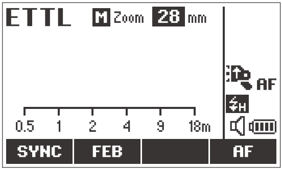 NEEWER Z1 TTL Li ion Round Head Camera Flash - Different lcd