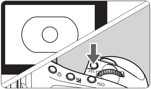 NEEWER Z1 TTL Li ion Round Head Camera Flash - Exposure Lock