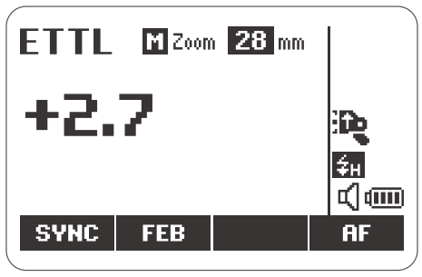 NEEWER Z1 TTL Li ion Round Head Camera Flash - Flash Mode 2