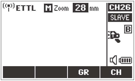 NEEWER Z1 TTL Li ion Round Head Camera Flash - Receiver unit