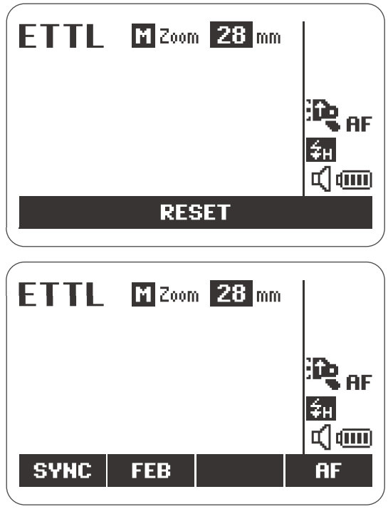 NEEWER Z1 TTL Li ion Round Head Camera Flash - Restore factory settings 2