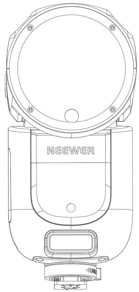 NEEWER Z1 TTL Li ion Round Head Camera Flash