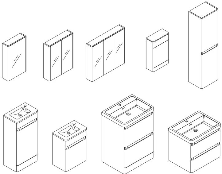 PENDLE Range Bathroom Furniture Fitting