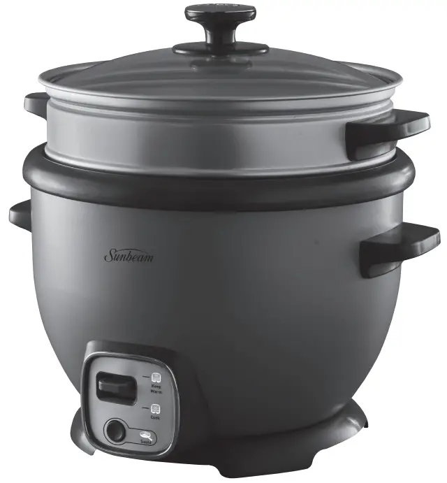 Sunbeam RCP4000SV Rice Cooker + Saute 10 Cup --