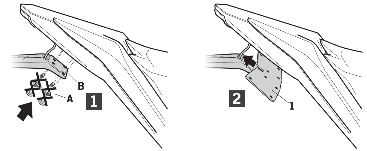 SHAD Exclusive 3P System Side Cases Fitting Zontes tools 1