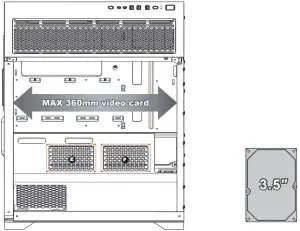 3.5 ˝/ 2.5˝ HDD/SSD Installation