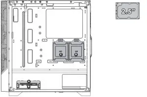 3.5 ˝/ 2.5˝ HDD/SSD Installation