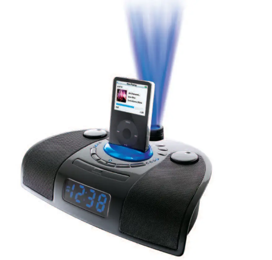 Homedics Ss-7000 Isoundspa Projection Alarm Clock Radio Sound Machine With Docking Station For Ipod Instruction Manual And Warranty Information Homedics Ss-7000 Isoundspa Projection Alarm Clock Radio Sound Machine With Docking Station For Ipod Instruction Manual And Warranty Information