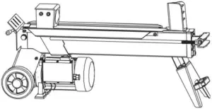 G-POWER 5 Ton Log Splitter GNLS05T-1020H