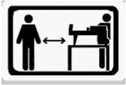 KEEP VISITORS AND CHILDREN AWAY