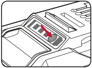 ozito PXBP-400 18V Lithium ION 4.0Ah Battery - BATTERY CHARGE INDICATOR