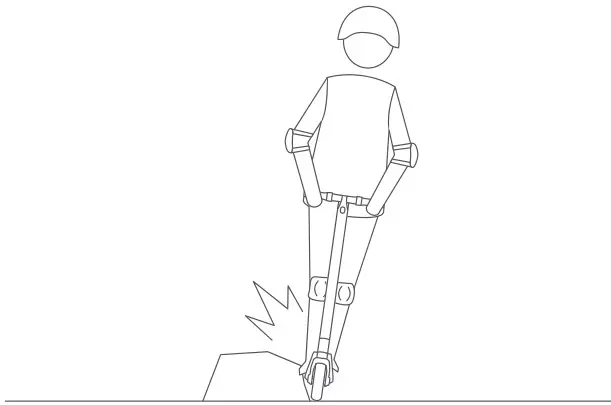 ninebot ES1L Electric Kick Scooter - Avoid contacting obstacles