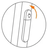 ninebot ES1L Electric Kick Scooter - Close the charge port cover