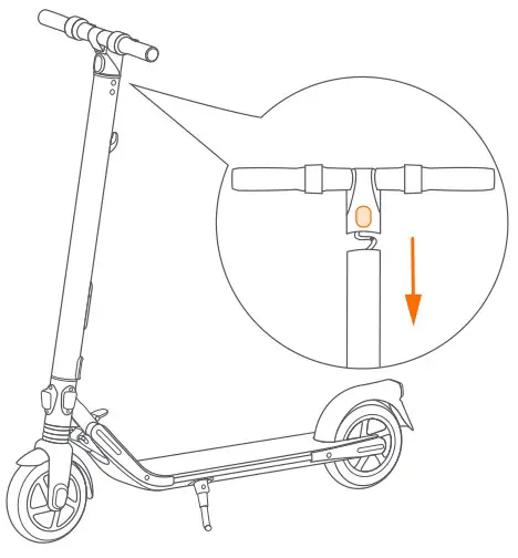 ninebot ES1L Electric Kick Scooter - Firmly connect the wires inside the handlebar