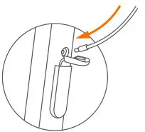 ninebot ES1L Electric Kick Scooter - Insert the charging plug