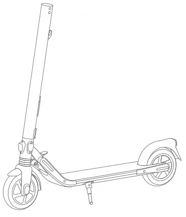 ninebot ES1L Electric Kick Scooter - Mainframe