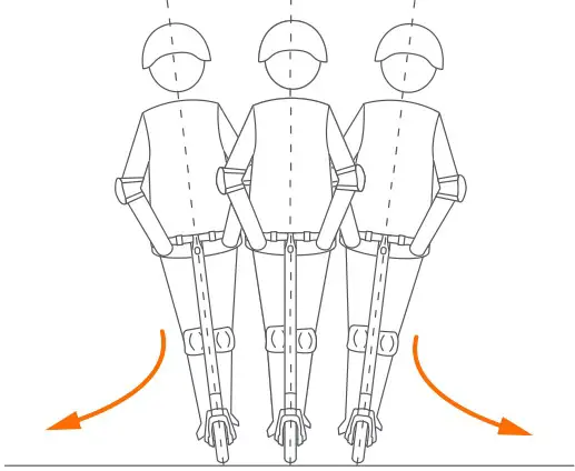 ninebot ES1L Electric Kick Scooter - To turn