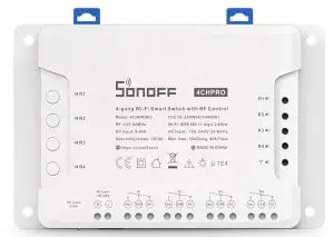 Sonoff 4CHPRO-R3 4-gang Wi-Fi Smart Switch with RF Control