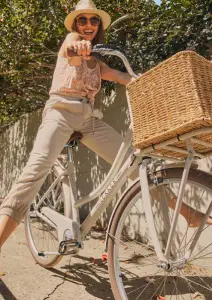 LeKKeR Jordaan 3 Speed Womens eBike -Steering Lock.