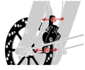 LeKKeR Jordaan 3 Speed Womens eBike -brakes