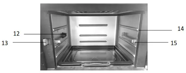 COOK S Air Fryer Oven- PARTS DESCRIPTION 2