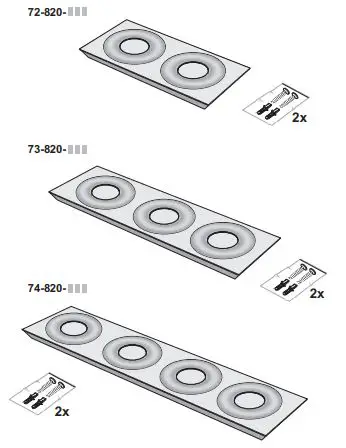 GROSSMANN 72-820-088 Coax Wall Light LED Aluminium fig1