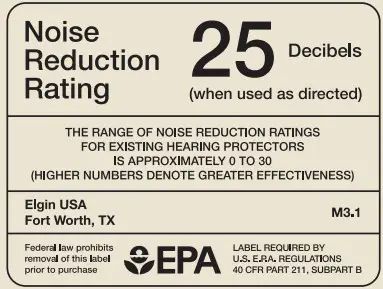 ELGIN Rampage IP65 Headphone- Noise