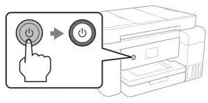 FIG 6 Turn on the product