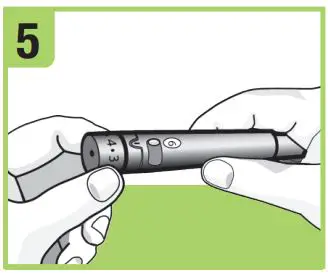 ACCU-CHEK Blood Glucose Meter User Guide - Adjust the lancet depth to a comfortable penetration level