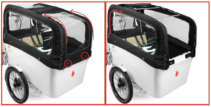 TRIOBIKE Boxter Air Crago Bike For 4 Kids fig12