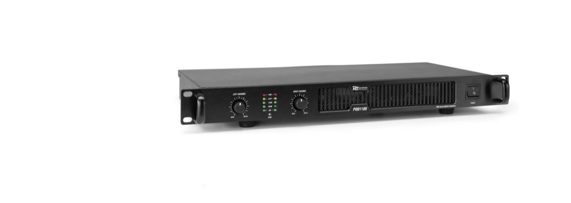 Pdd1100 Digital Prof Amplifier Instruction Manual