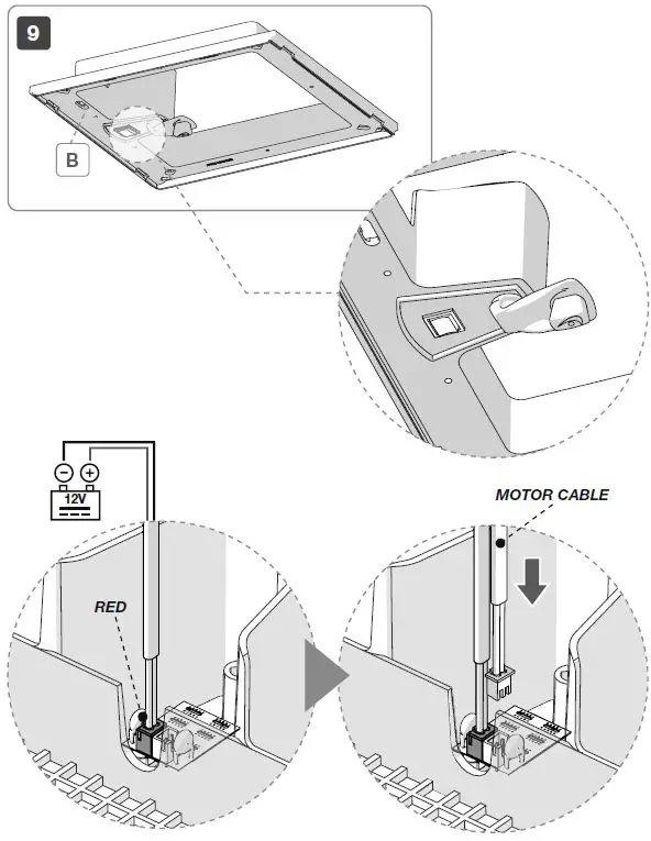 FIAMMA M319 Additional Turbo Fan Kit Turbo-Vent 28 F-6