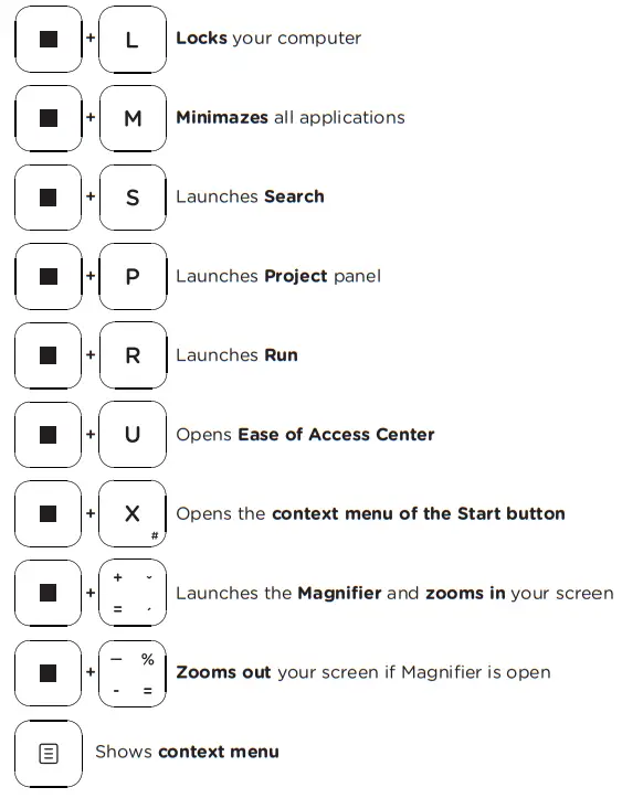 UMAX 15WJ Plus Visionbook - SHORTCUTS 2