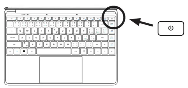 UMAX Visionbook 14WQ LTE 14 Inch IPS FHD Laptop - TURNING ON