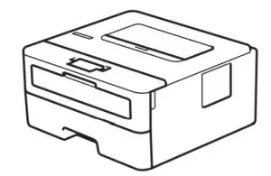 brother HL L2379DW Compact Laser Printer