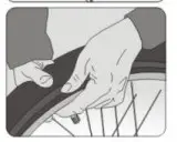 a close up of a logo